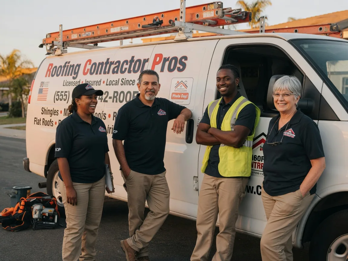 Local Roofing Contractors company in Burbank, WA